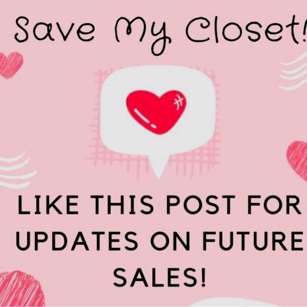 Share show!!!! Low starts!!! Closet clean outs!!